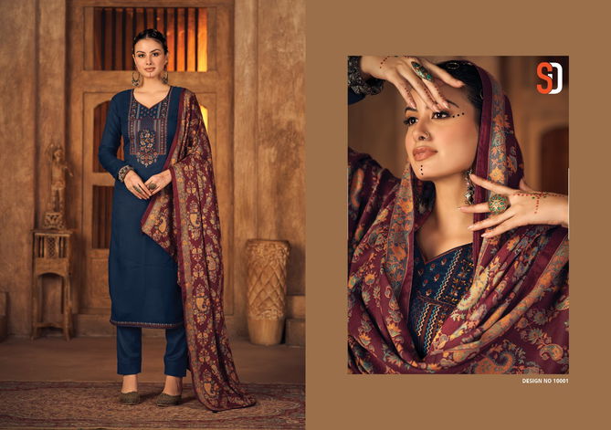 Shraddha Vintage Winter 10001 Wholesale Pashmina Dress Material
